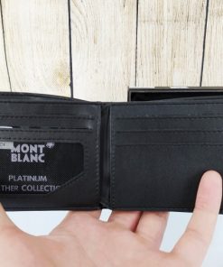 Bóp da Mont Blanc màu đen N50-D